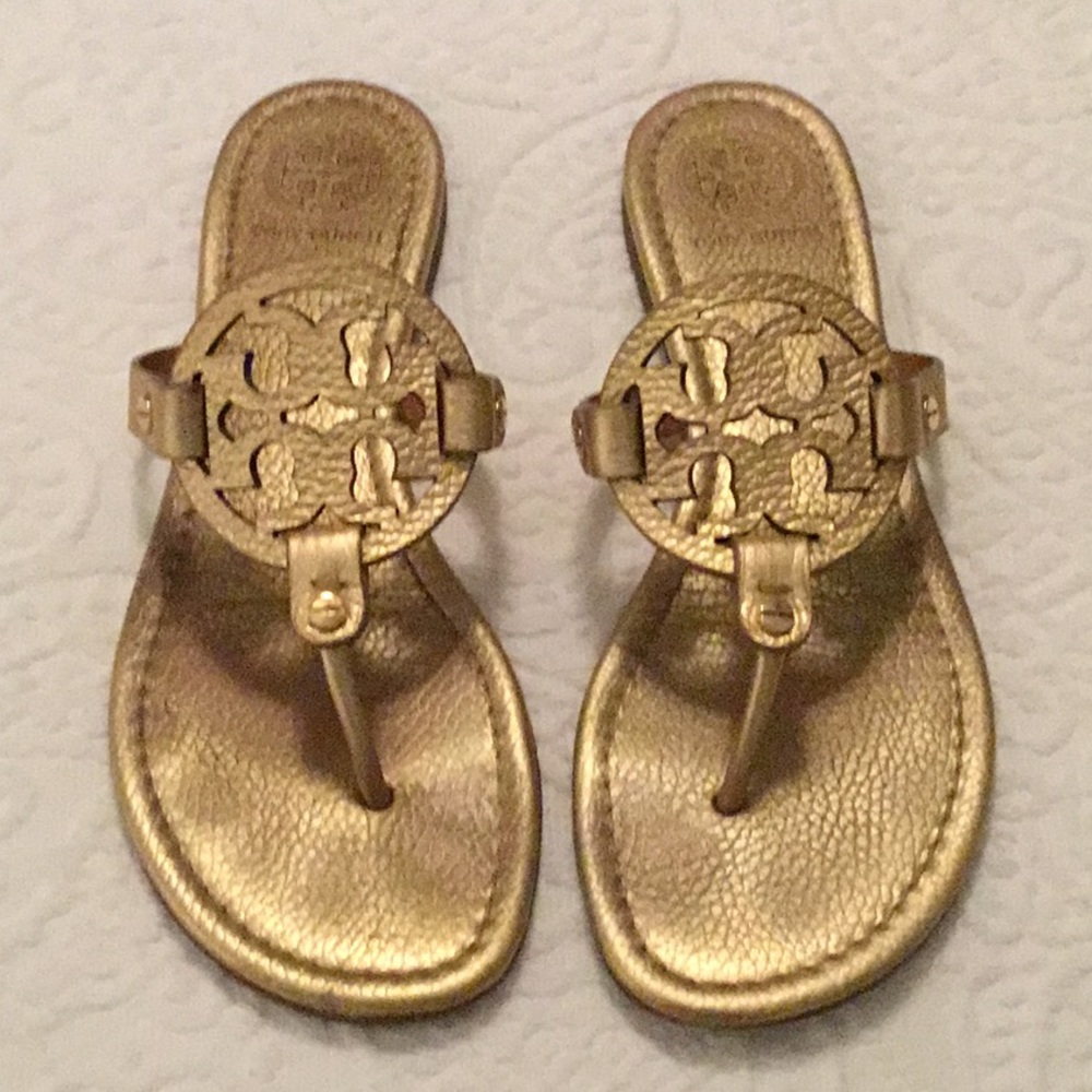 TORY BURCH MILLER SANDALS SIZE 8